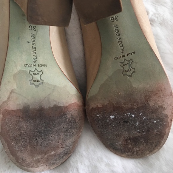 Miss Sixty Stacked Heels Size 36 - Picture 7 of 10